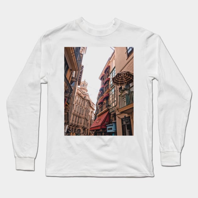 Palma, Mallorca, Spain - Travel Photography Long Sleeve T-Shirt by BloomingDiaries